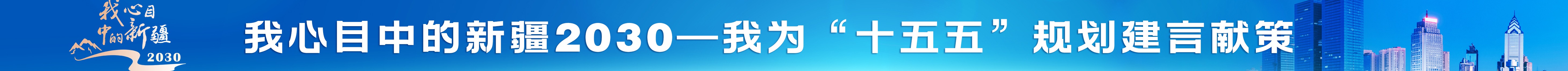 “我心目中的新疆2030—我為‘十五五’規(guī)劃建言獻(xiàn)策”活動(dòng)啟動(dòng)